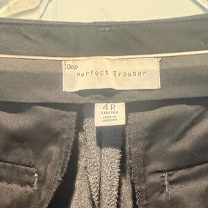 GAP Black/Dark charcoal Perfect Trouser - Stretch Waistband